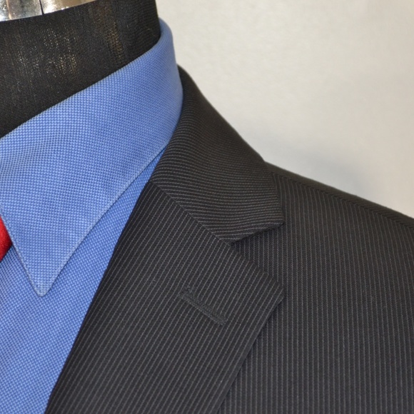 Calvin Klein 44R Sport Coat Blazer Suit Jacket - Picture 2 of 8